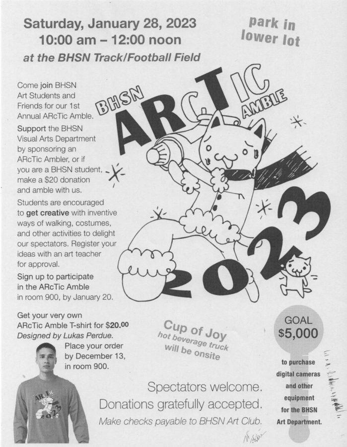 ARcTic Amble: BHSN Arts Department Fundraiser