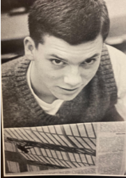L. Jon Wertheim in the 1989 BHSN Yearbook