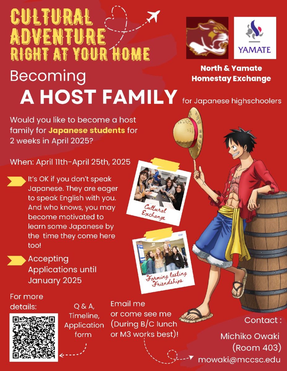 Host Family Recruiting Flyer (Red)